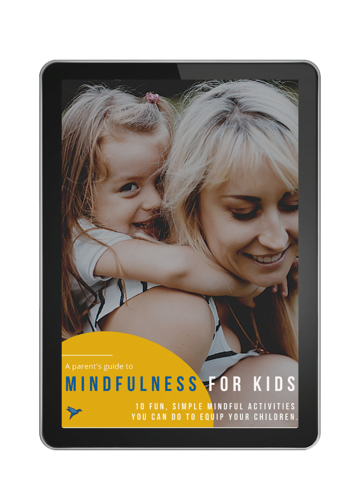 Mindfulness for kids Cover PDF guide